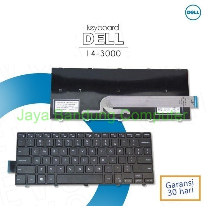 Keyboard Dell Vostro 14-3000 3441 3442 3443 3445 3446 3446D 3447 3449