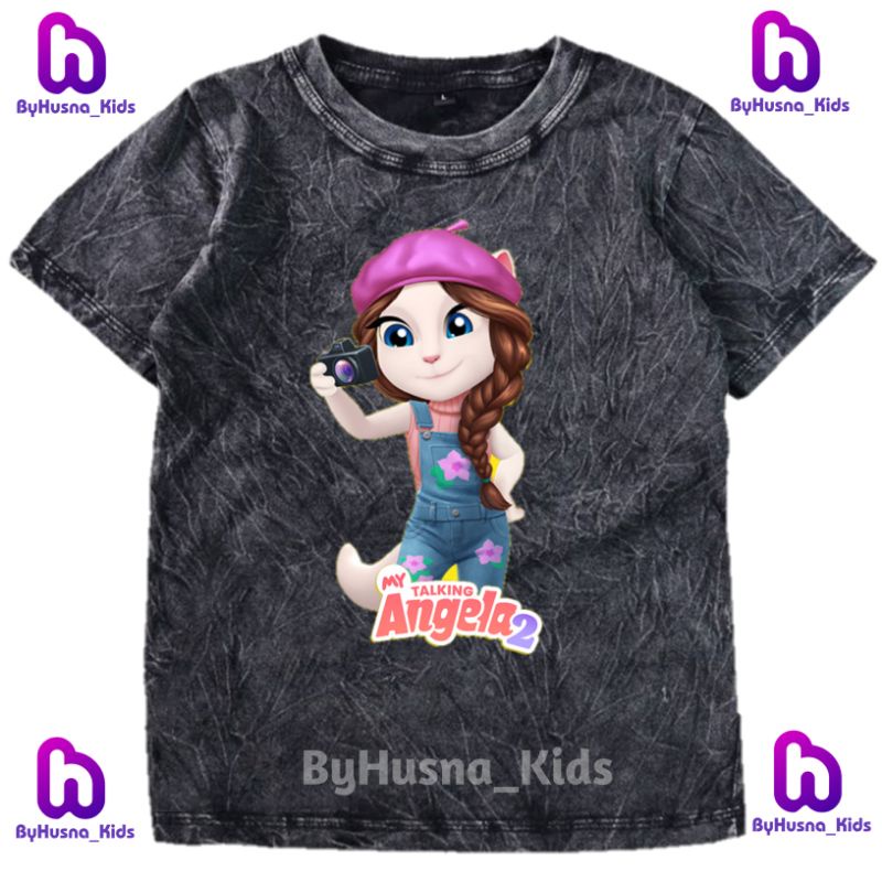 MY TALKING ANGELA BAJU ANAK KAOS WASHED ANAK TALKING TOM HEROES TALKING TOM AND FRIENDS ATASAN ANAK 