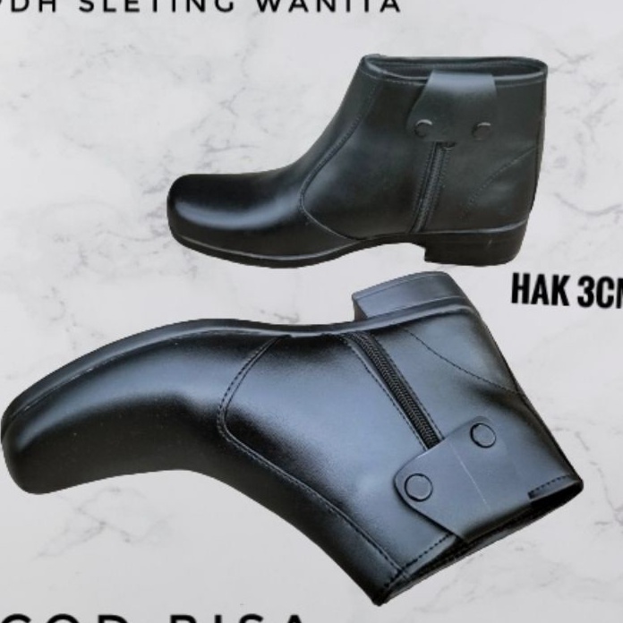 [ZTM/㊚> sepatu wanita/sepatu PDH wanita/sepatu PDH sereting sepatu fantofel wanita/sepatu dinas wani