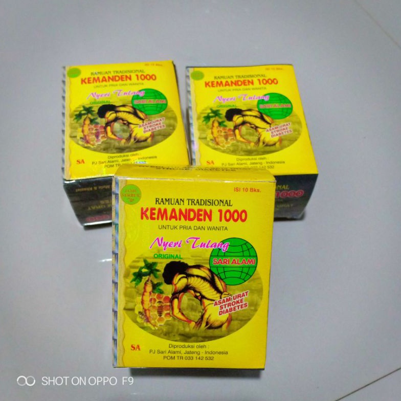 

8.8 Terlaris KEMANDEN 1000 (nyeri tulang) bubuk/jamu/serbuk