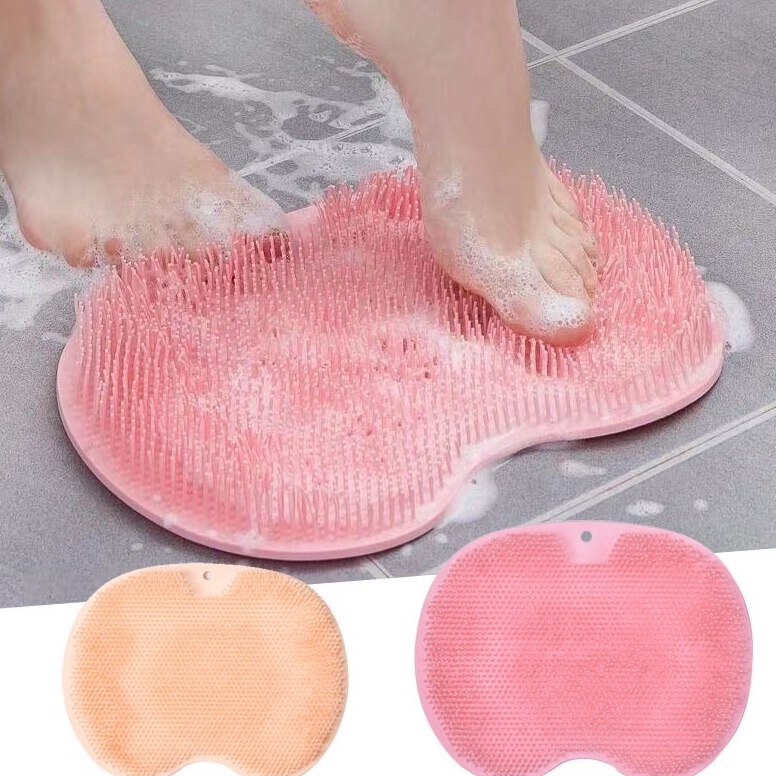 SALEE.. Sikat Pijat Kaki Bahan Silikon Anti slip Untuk Kamar Mandi