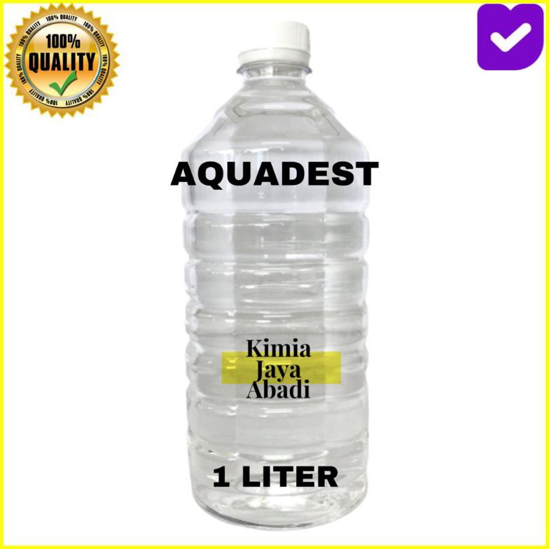 1.1 SALE Aquadest / Air Suling 1 Liter