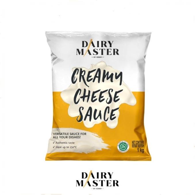 

CREAMY CHEESE SAUCE DAIRY MASTER 1KG SAUS KEJU HALAL