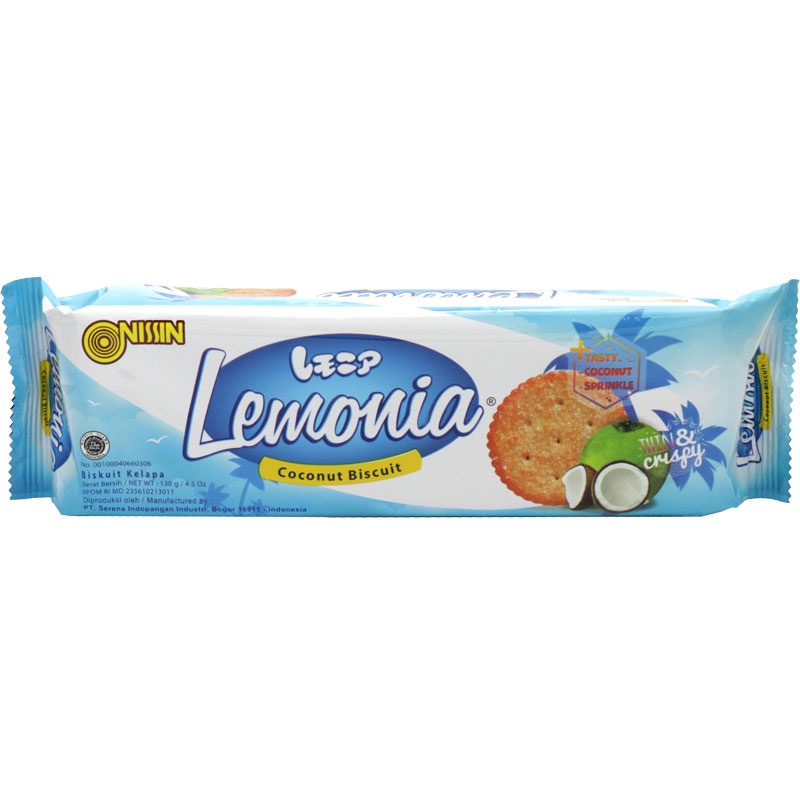 

NISSIN Lemonia Coconut Biscuit 130 g