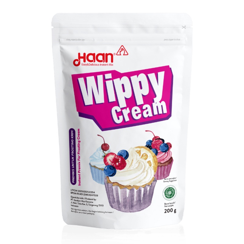 

Haan Wippy Cream Pouch 200 g