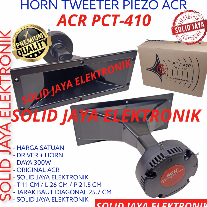 ready.. TWEETER KOTAK ACR HORN 300W PCT-410 PIEZO PIEZZO TWITER TWITTER TWETER PCT410 PCT 410 HI HIG