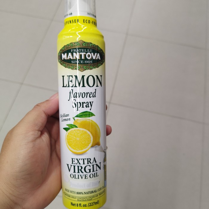 

mantova lemon olive oil spray 250ml