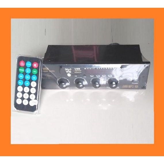 Rakitan Amplifier Tape Mobil Stereo dgn USB MP3 FM Bluetooth Player