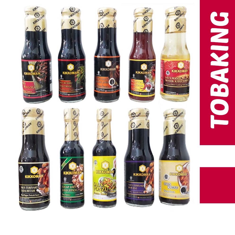 

7.7 Brands Festival Kikkoman Sauce Saus Halal Teriyaki Gochujang Bulgogi Katsu Soy Tiram Bulgogi Mirin Ponzu Ikan