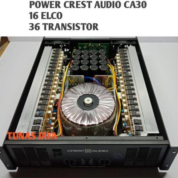 BEBAS ONGKIR POWER AMPLI CREST AUDIO CA30 POWER CREST AUDIO CA 30