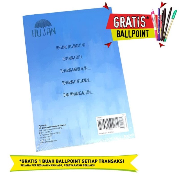 

NEW Hujan - Tere Liye (Original)
