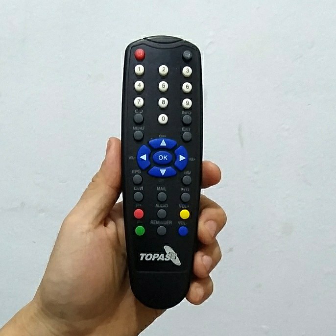 Remote Remot Dekoder Original Topas TV