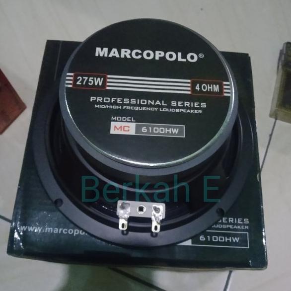 BARU Speaker 6 Inch Marcopolo Full Range Midh Range 6 Inch Kualitas Bagus