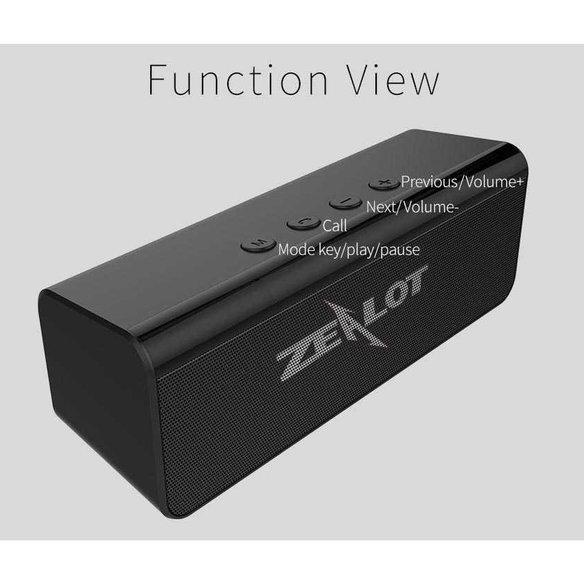 Portable Bluetooth Speaker 10W Zealot