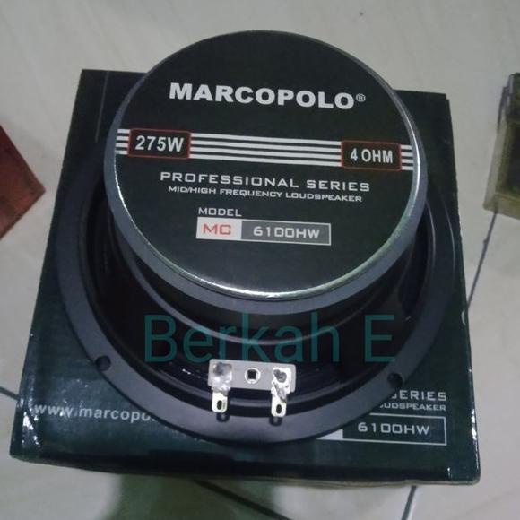 Speaker 6 Inch Marcopolo Full Range Midh Range 6 Inch Kualitas Bagus