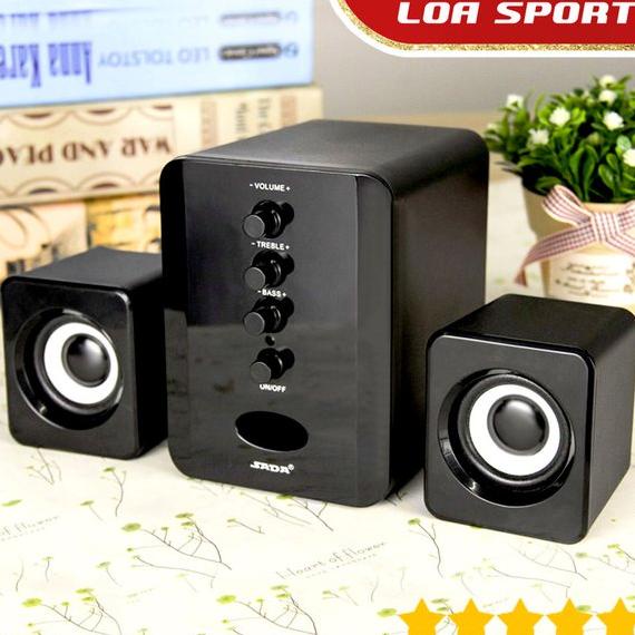 Speaker Aktif Laptop PC Komputer Multimedia Stereo Subwoofer USB Power