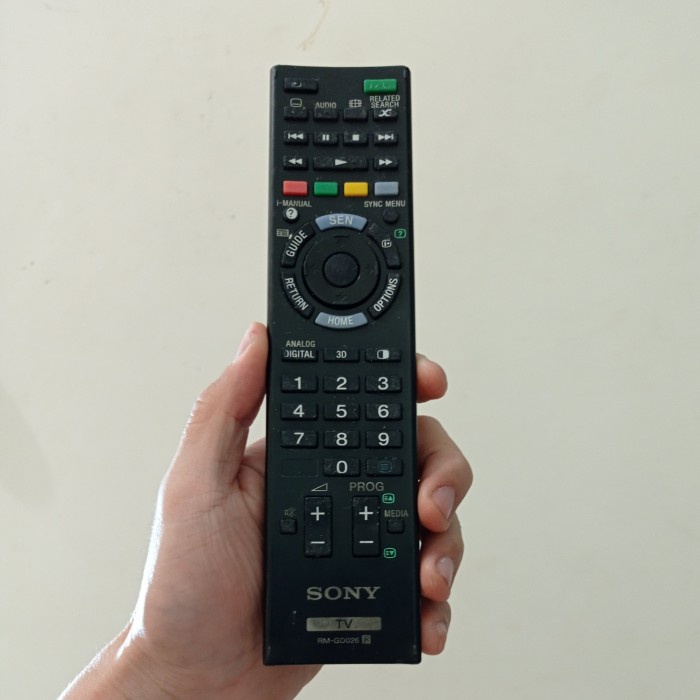Remot Remote TV Original Sony RM-GD026