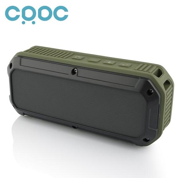 SALE CRDC S200C Wireless Bluetooth Speaker Waterproof IPX6 - Green Aka Aukey SK-M8