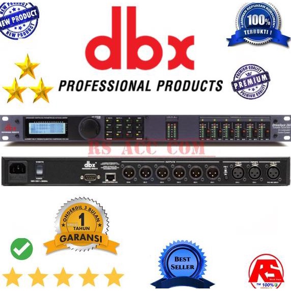 ORDER SEKARANG Speaker Management DBX Drive Rack PA 260 professional