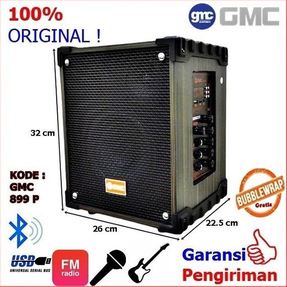 Speaker Bluetooth Speaker Gitar Bluetooth GMC 899 P 899P
