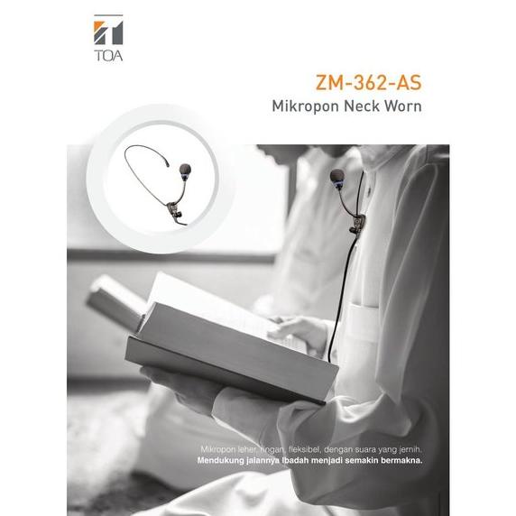Mic Toa Microphone ZM-362 ZM 362 mikrofon leher