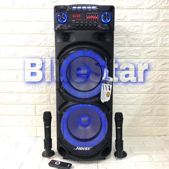 Speaker Portable Meeting Wireless Noise 899 BIII - Double 10 inch Bluetooth