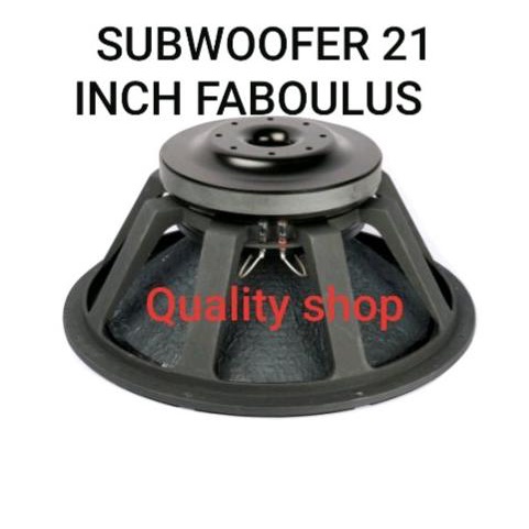 Speaker Subwoofer 21 Inch Acr Faboulus original