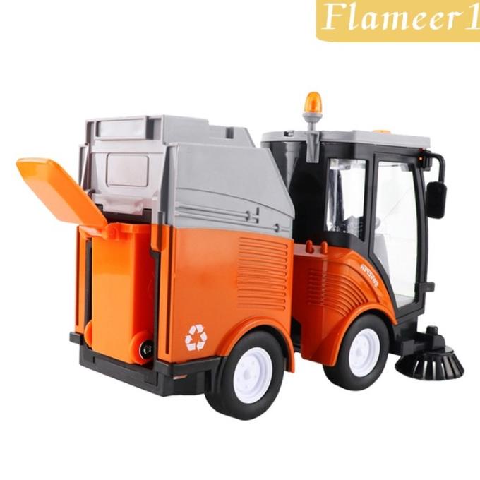Kids Toy Road Sweeper Simulation Model Sanitation Car