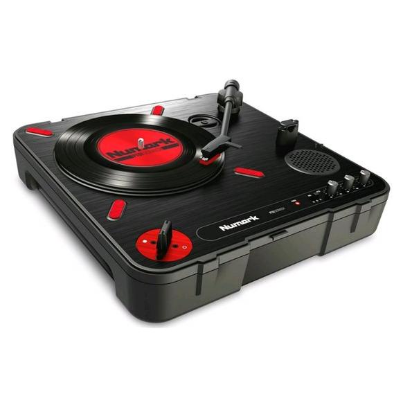 Numark PT01 Scratch - Portable USB Turntable with DJ Scratch Switch