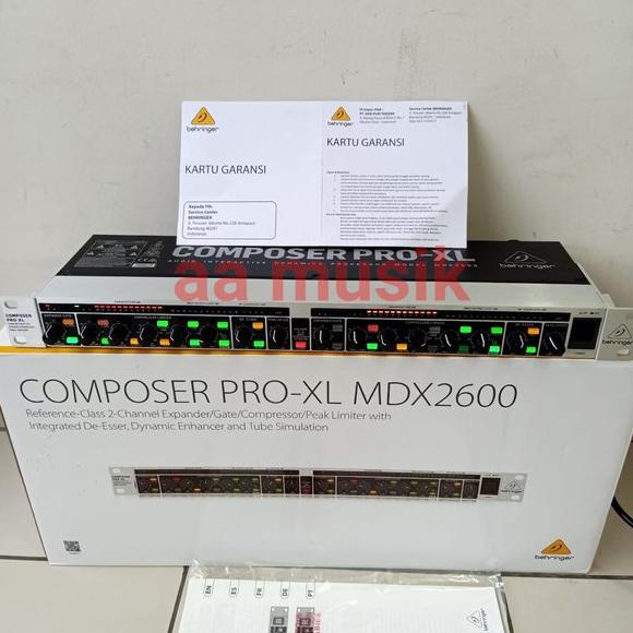 FREE ONGKIR compresor Behringer MDX 2600 V2 Original