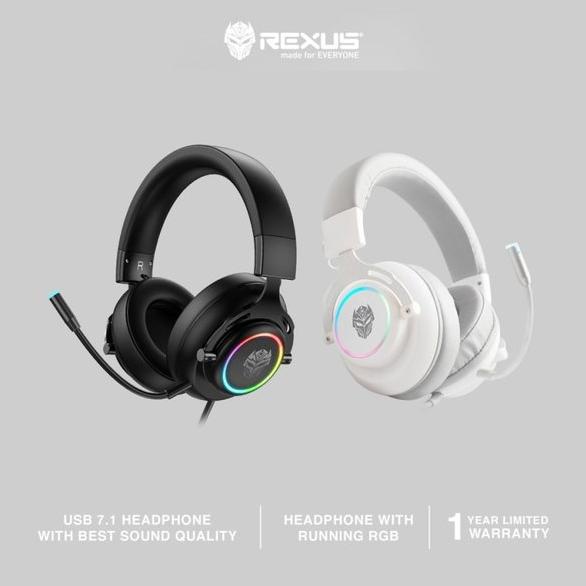 TERMURAH Rexus HX20 Thundervox Stream Headset Gaming 7.1 Surround USB