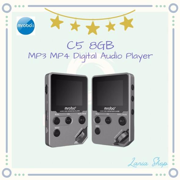 DISKON MROBO C5 8GB - MP3 MP4 Digital Audio Player Lossless HD FLAC