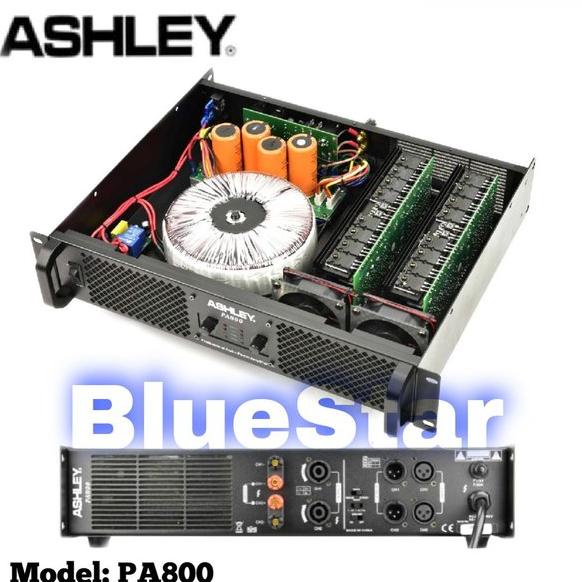 DISKON Power Ashley PA800 Original Amplifier Ashley PA 800 Class H