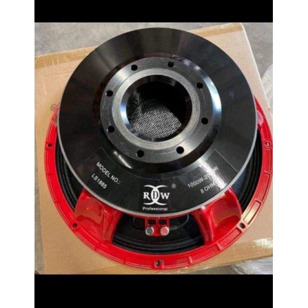 SPEAKER COMPONENT RDW LS1885 SUBWOOFER 18 INCH ORIGINAL LS 1885 RDW