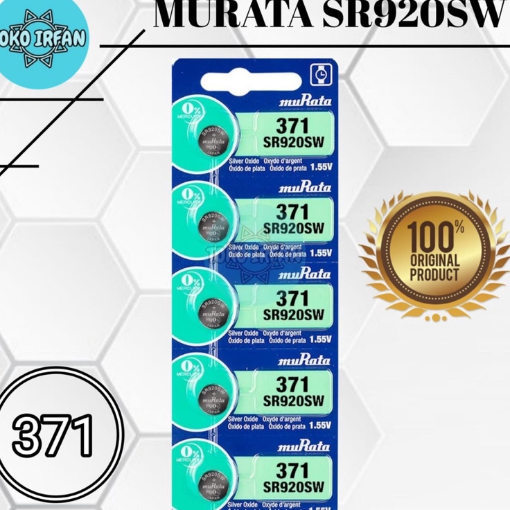 TermurahLl2L6 Baterai Murata SR920SW 371 Original Batrai Jam Tangan SR920 AG6 SG6 LR921 LR920 L921F