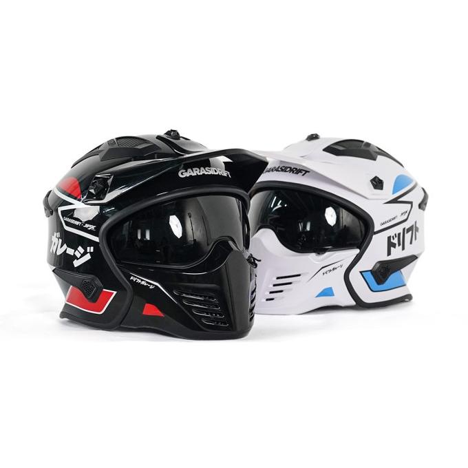 JPX Helmet type MX 726 R Garasi Drift x JPX