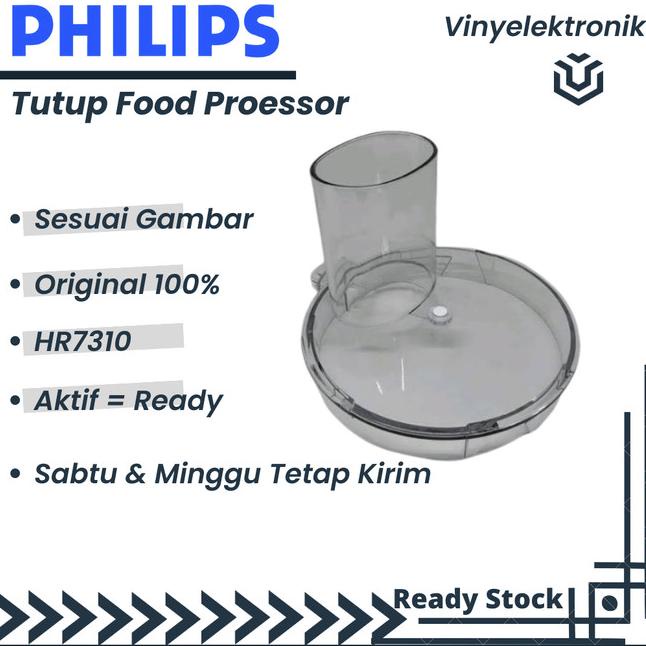Philips Food Processor Tutup Bowl Wadah Tabung Jar Hr7310 Hr-7310 Ori