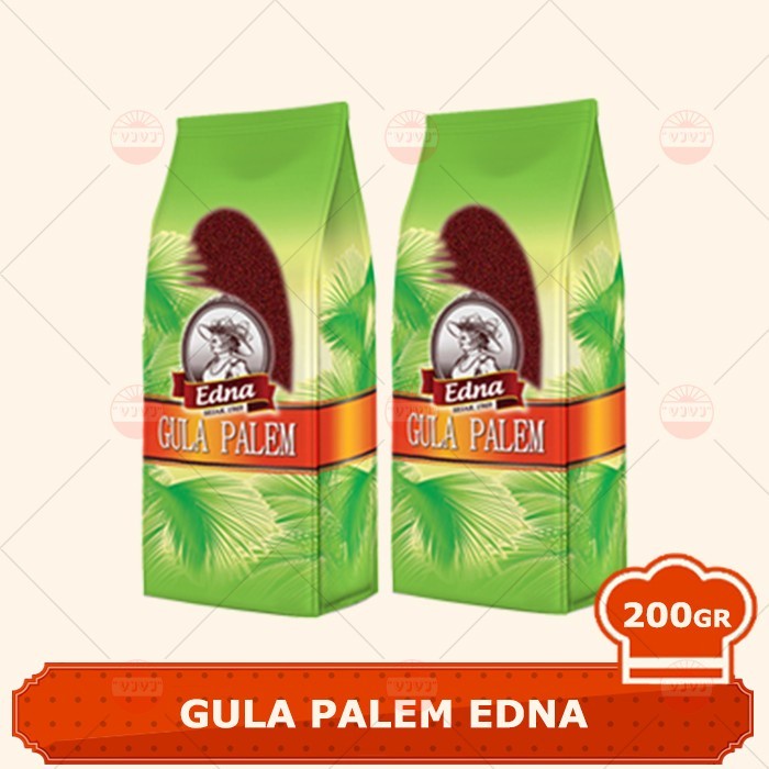 

GULA PALEM / PALM SUGAR EDNA 50x200GR - KARTONAN