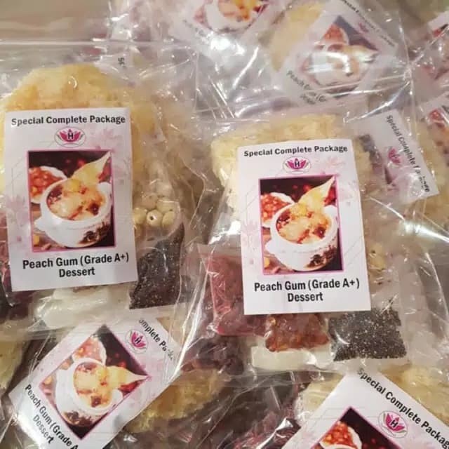

paket peach gum grade a+ 10 orang paket besar