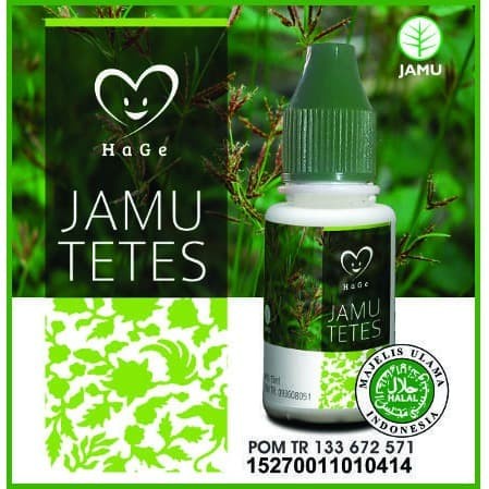 

HaGe Hati Gembira Obat Herbal Jamu Tetes 15 ml