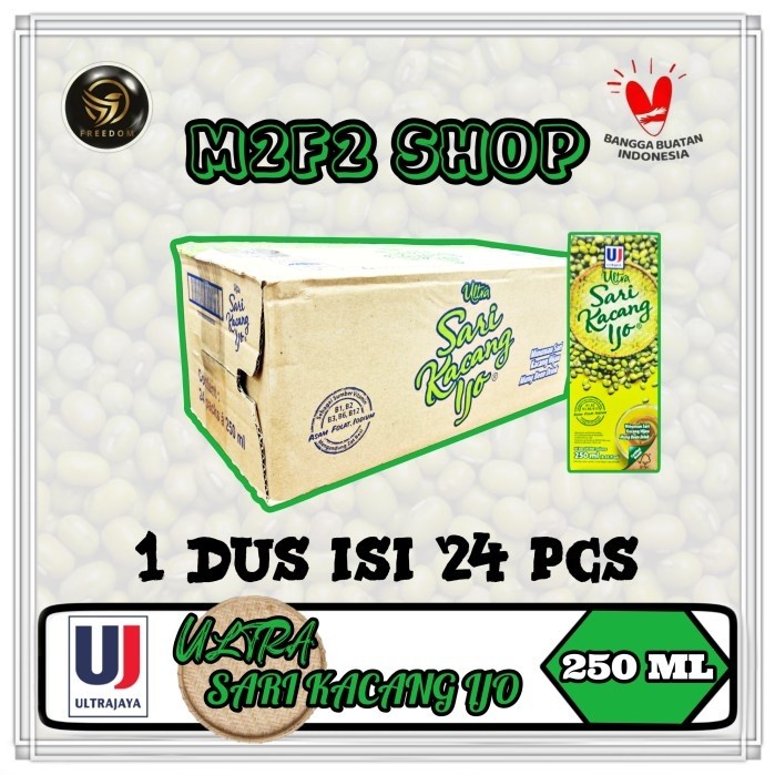 

Sari Kacang ijo Ultrajaya - 250 ml