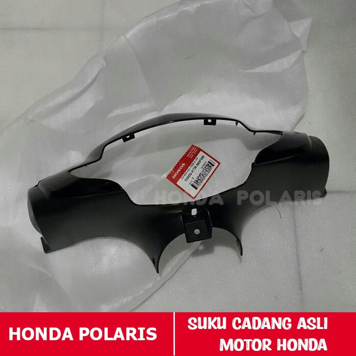 Batok Depan Cover Handle FR Hitam DR Supra X 125 Karbu 53205KTM860FMB ORIGINAL