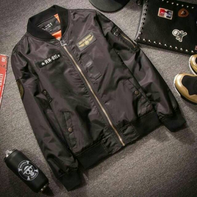 JAKET BOMBER MILITARY JUMBO XXL/ JAKET BOMBER JUMBO / JAKET JUMBO PRIA / JAKET BOMBER PRIA JUMBO