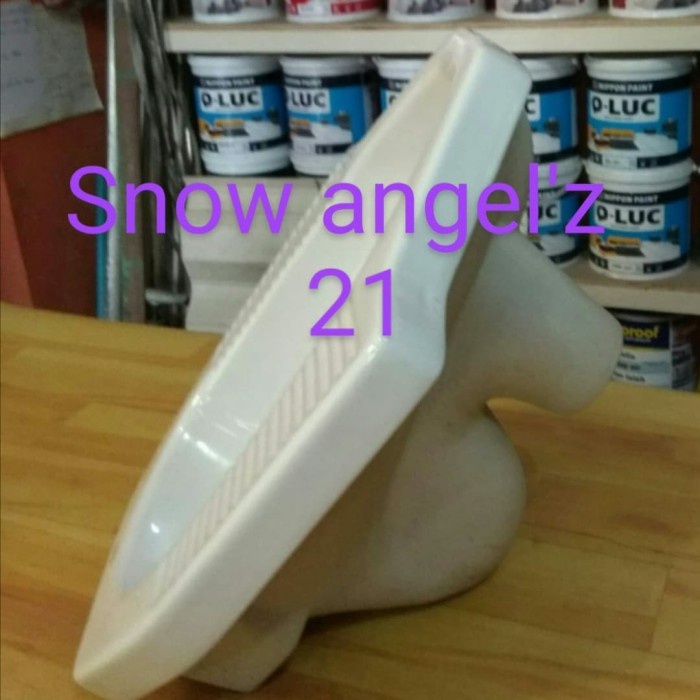 Closet jongkok DUTY putih untuk lantai 2