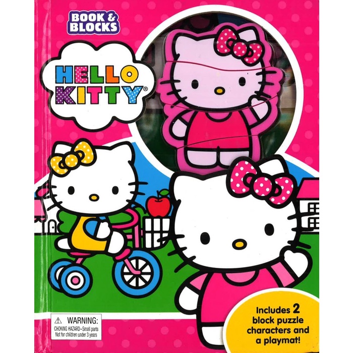 PROMO HELLO KITTY BOOK & BLOCKS - BUKU ANAK TERMURAH