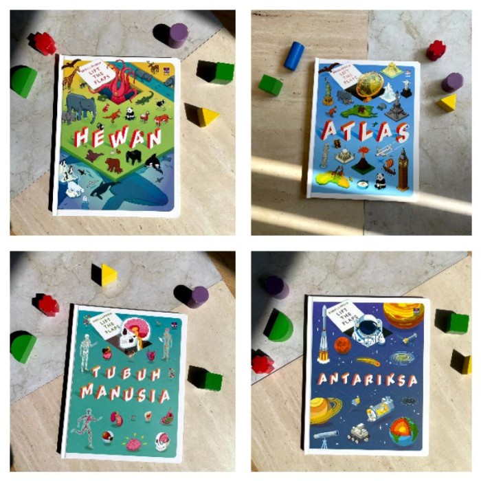 DISKON SPESIAL BUKU TERJEMAHAN ENSIKLOPEDIA LIFT THE FLAP TUBUH / ATLAS / HEWAN / TERMURAH