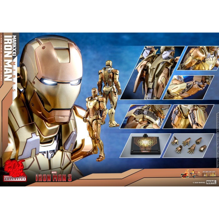 DISKON SPESIAL HOT TOYS IRON MAN MIDAS DIECAST / IRONMAN MARK XXI MIDAS MMS 586 D36 TERMURAH