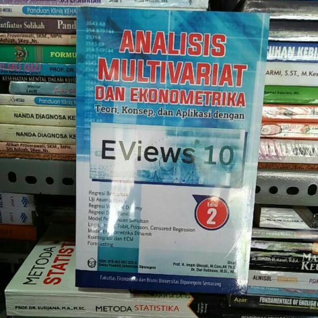 PROMO BUKU EVIEWS 10 IMAM GHOZALI ORIGINAL TERMURAH