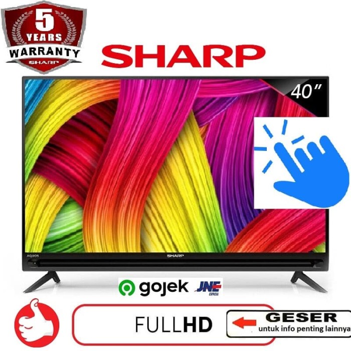 Led Tv Sharp Aquos 40 Inch Lc-40Sa5100 Usb Movie,Hdmi,Full Hd.New