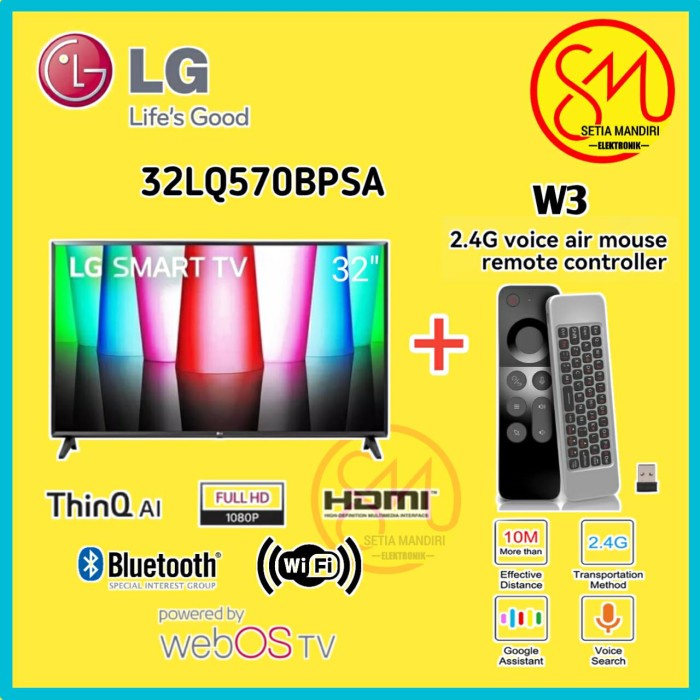 Jne - Lg 32Lq570 Smart Tv Led 32 Inch Hd Hdr 10 Digital 32Lq570Bpsa